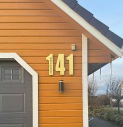Hustall børstet gull med eller uten adresse TYPE 1