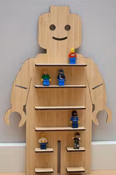 Lego figur vegghylle