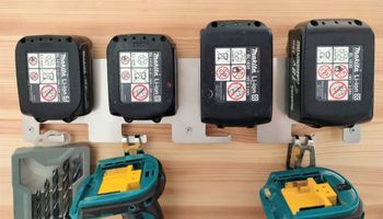 Makita batteri og verktøy veggfeste