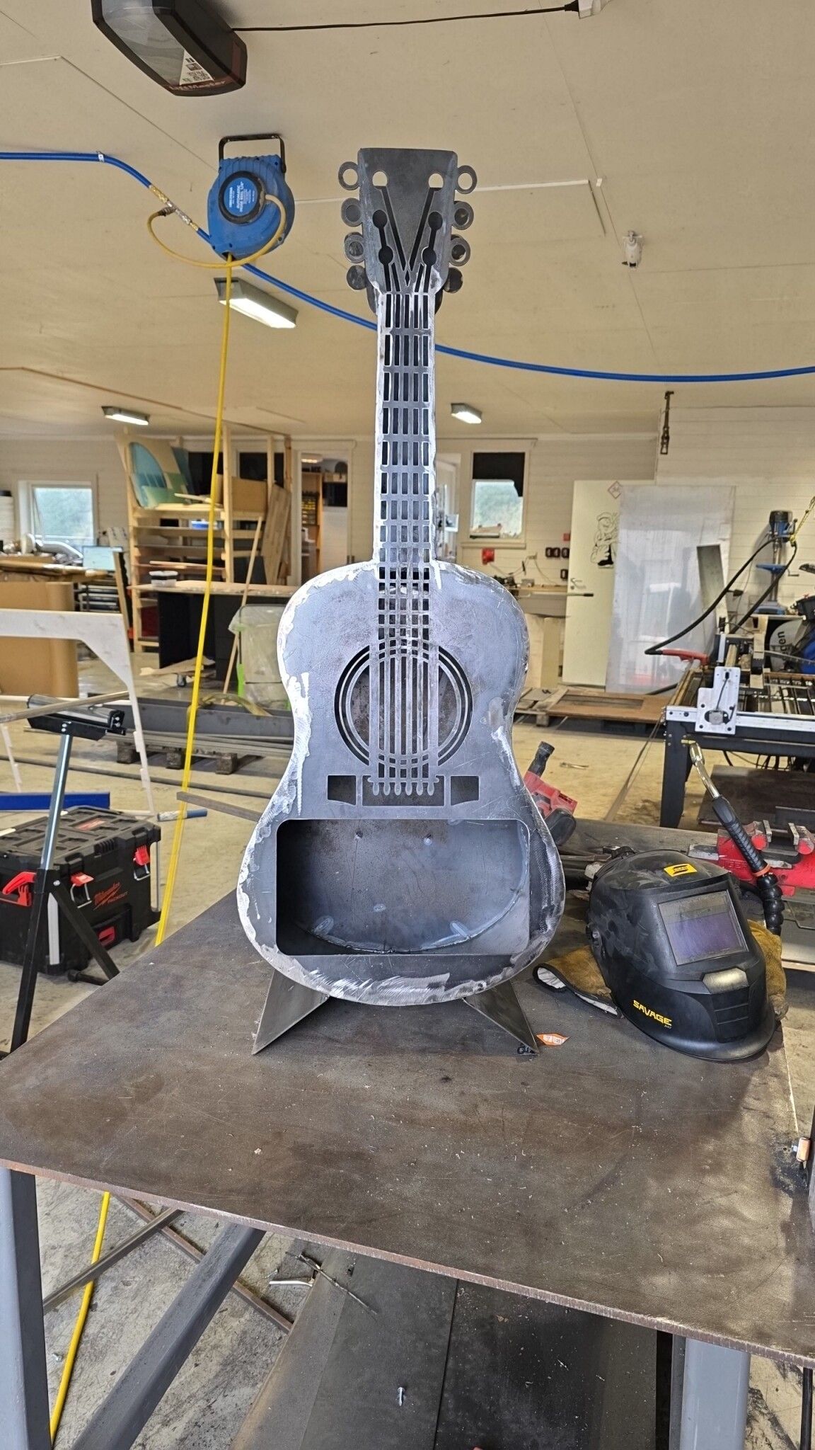 Bålkurv klassisk gitar