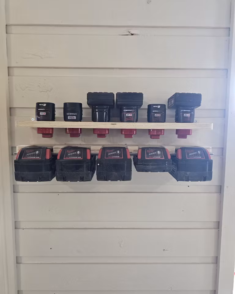 Milwaukee M12 M18 batteriholder