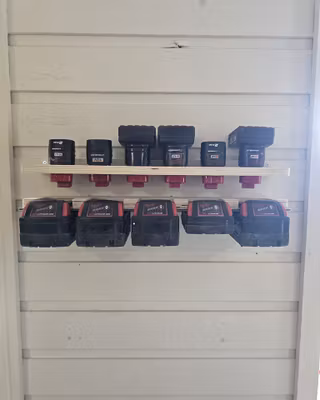 Milwaukee M12 M18 batteriholder
