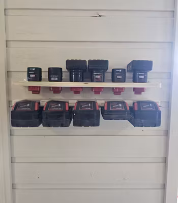 Milwaukee M12 M18 batteriholder