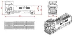 Scania V8 Grill \ bålpanne
