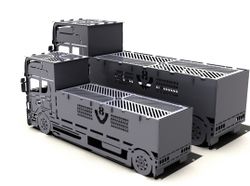 Scania V8 Grill \ bålpanne
