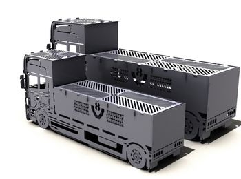 Scania V8 Grill \ bålpanne