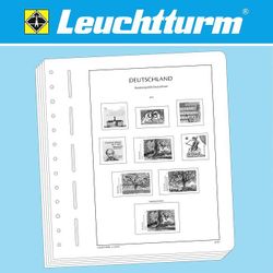 TYSKA STATER (utom Bayern & Würtemberg. Förtrycksblad Leuchtturm/Lighthouse