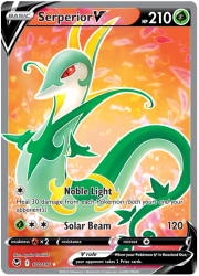 Kopia Serperior V - 170/195 - Full Art Ultra Rare - Silver Tempest