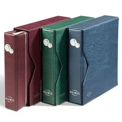 Myntalbum NUMIS, med 5 myntblad