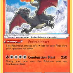 Radiant Charizard - 020/159 - Radiant Rare - Crown Zenith