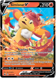 Simisear V - 022/159 - Ultra Rare - Crown Zenith