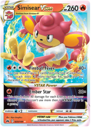 Simisear VSTAR - 023/159 - Ultra Rare - Crown Zenith