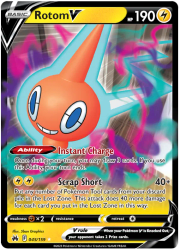 Rotom V - 045/159 - Ultra Rare - Crown Zenith