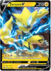 Zeraora V - 053/159 - Ultra Rare - Crown Zenith