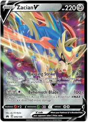 Zacian V - 095/159 - Ultra Rare - Crown Zenith