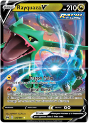 Rayquaza V - 100/159 - Ultra Rare - Crown Zenith