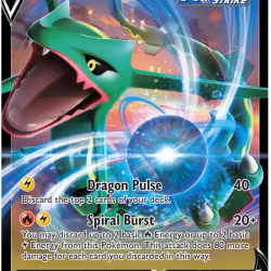 Rayquaza V - 100/159 - Ultra Rare - Crown Zenith