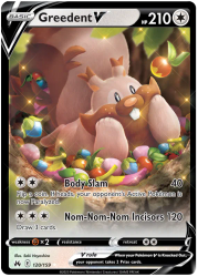 Greedent V - 120/159 - Ultra Rare - Crown Zenith
