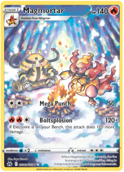 Magmortar - GG03/GG70 - Holo Rare - Crown Zenith