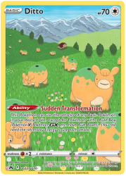 Ditto - GG22/GG70 - Holo Rare - Crown Zenith
