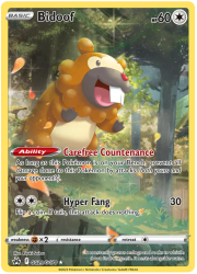 Bidoof - GG29/GG70 - Holo Rare - Crown Zenith