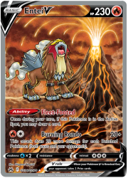 Entei V - GG36/GG70 - Ultra Rare - Crown Zenith