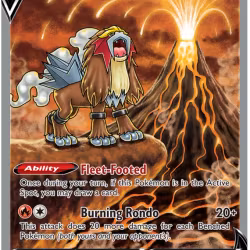 Entei V - GG36/GG70 - Ultra Rare - Crown Zenith