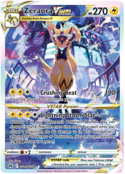 Zeraora VSTAR - GG43/GG70 - Ultra Rare - Crown Zenith