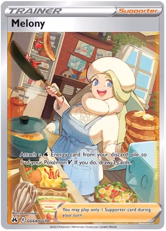Melony - GG64/GG70 - Full Art Ultra Rare - Crown Zenith