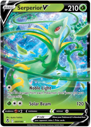 Serperior V - 007/195 - Ultra Rare - Silver Tempest