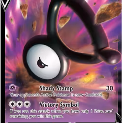 Unown V - 065/195 - Ultra Rare - Silver Tempest