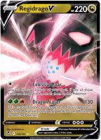 Regidrago V - 135/195 - Ultra Rare - Silver Tempest