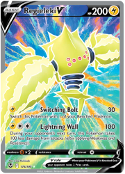 Regieleki V - 175/195 - Full Art Ultra Rare - Silver Tempest