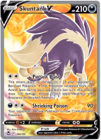 Skuntank V - 180/195 - Full Art Ultra Rare - Silver Tempest