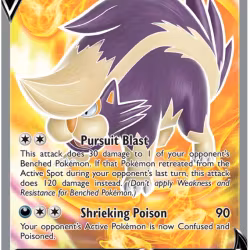 Skuntank V - 180/195 - Full Art Ultra Rare - Silver Tempest