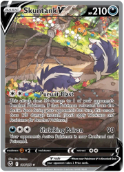 Skuntank V - 181/195 - Alternate Art Ultra Rare - Silver Tempest