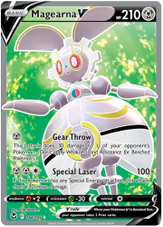 Magearna V - 182/195 - Full Art Ultra Rare - Silver Tempest