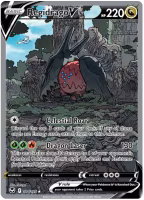 Regidrago V - 184/195 - Alternate Art Ultra Rare - Silver Tempest