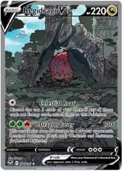 Regidrago V - 184/195 - Alternate Art Ultra Rare - Silver Tempest