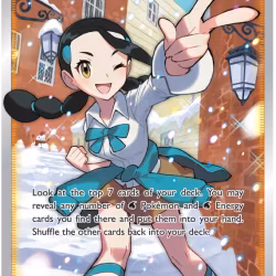 Candice - 189/195 - Full Art Ultra Rare - Silver Tempest