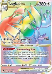 Lugia VSTAR - 202/195 - Hyper Rare - Silver Tempest