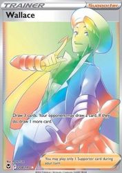 Wallace - 208/195 - Hyper Rare - Silver Tempest