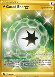 V Guard Energy - 215/195 - Secret Rare - Silver Tempest