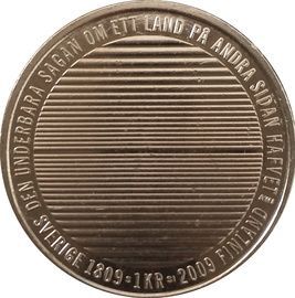 1 kr Carl XVI Gustaf 2009