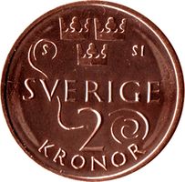 2 kr Carl XVI Gustaf 2015-20