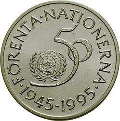 5 kr Carl XVI Gustaf 1995