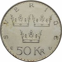 50 Kr Carl XVI Gustaf 1975