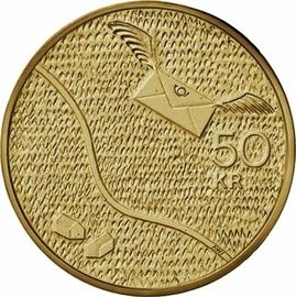 50 Kr Carl XVI Gustaf - Första Frimärket 2005