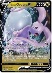 Hisuian Goodra V - 135/196 - Ultra Rare - Lost Origin