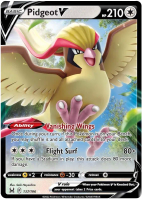 Pidgeot V - 137/196 - Ultra Rare - Lost Origin